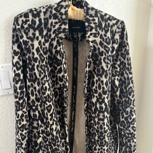 Vera Moda leopard print blazer cardigan